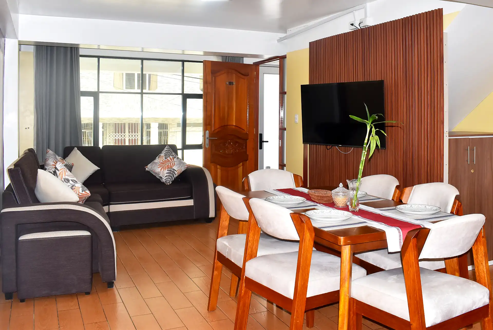 Departamento familiar para 6 personas con 3 habitaciones